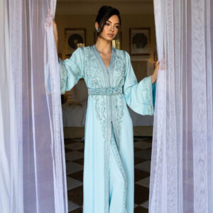 Caftan Marocain de Fête Amira Serenity