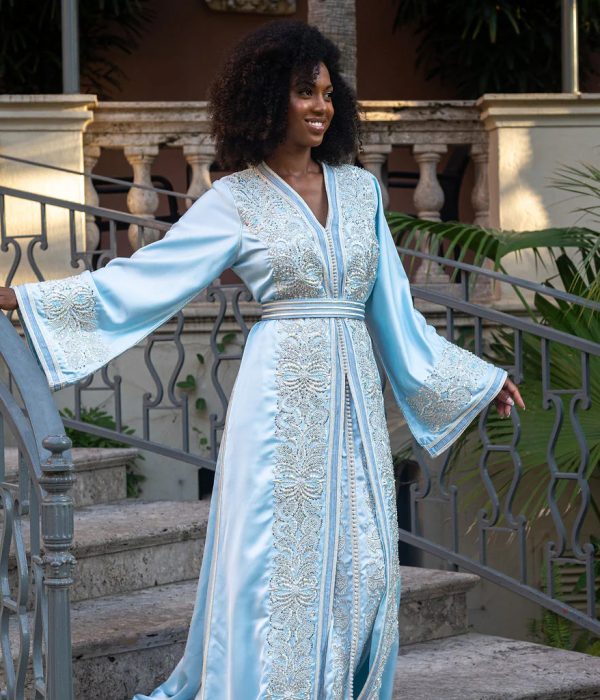 Caftan Najma Ice Blue_crop